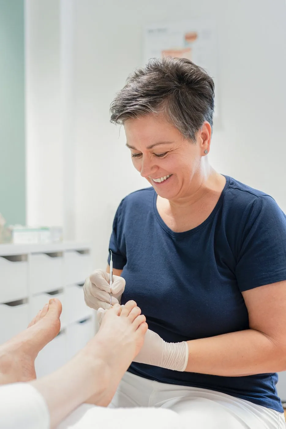 Medizinische Fußpflege in der Hautarztpraxis Dermatologie im Centrum, Minden